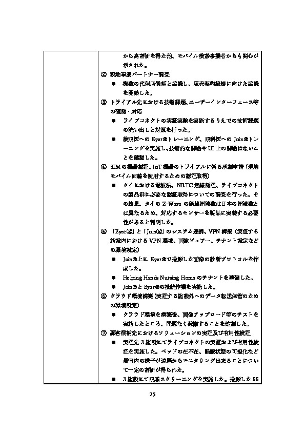 令和5年度「ヘルスケア産業国際展開推進事業（補助）報告書」