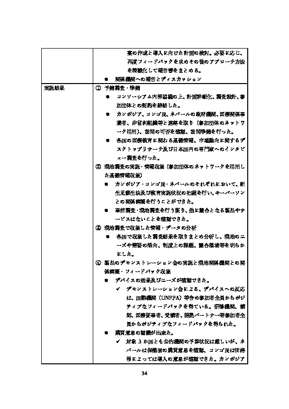 令和5年度「ヘルスケア産業国際展開推進事業（補助）報告書」