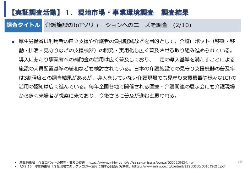 令和5年度「タイにおけるIoT及びポイントオブケアデバイス・遠隔医療プラットフォームを活用した高齢者向けソリューション提供に係る実証調査プロジェクト報告書」