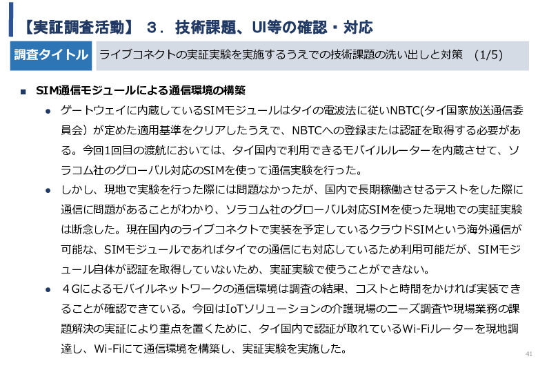 令和5年度「タイにおけるIoT及びポイントオブケアデバイス・遠隔医療プラットフォームを活用した高齢者向けソリューション提供に係る実証調査プロジェクト報告書」