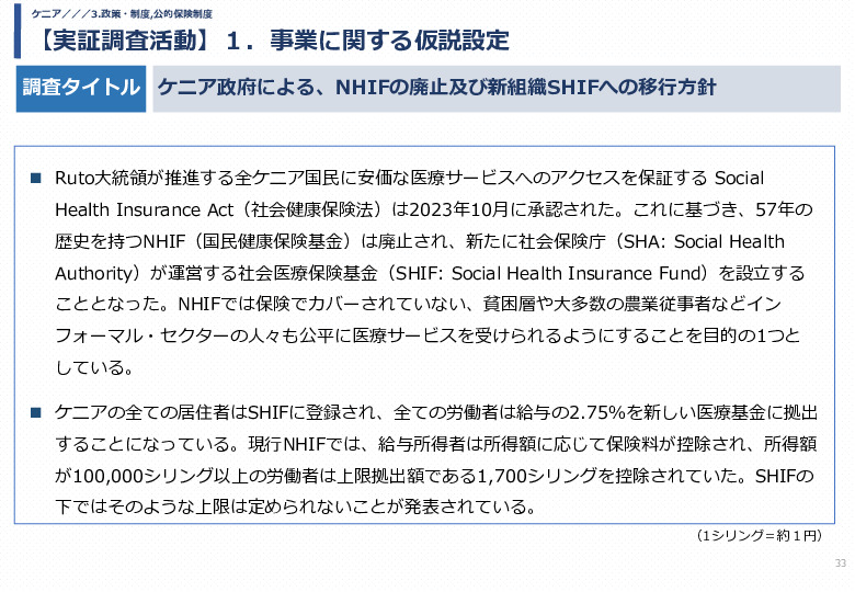 令和5年度「ケニアにおけるカテーテル治療の普及とアフリカへの販路拡大報告書」