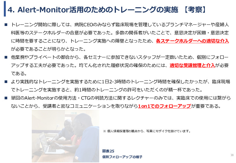 令和６年度「ケニアにおけるMaternity Alert-Monitor導入後の 周産期医療の質向上・効果実証プロジェクト」事業報告書