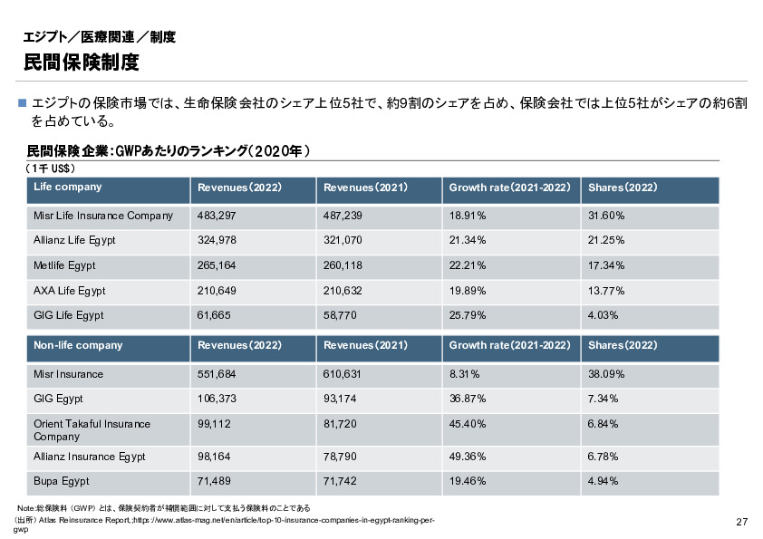 R6年度「医療国際展開カントリーレポート　新興国等のヘルスケア市場環境に関する基本情報　エジプト編」