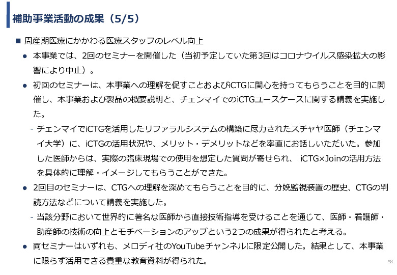 令和3年度ヘルスケア産業国際展開推進事業報告書