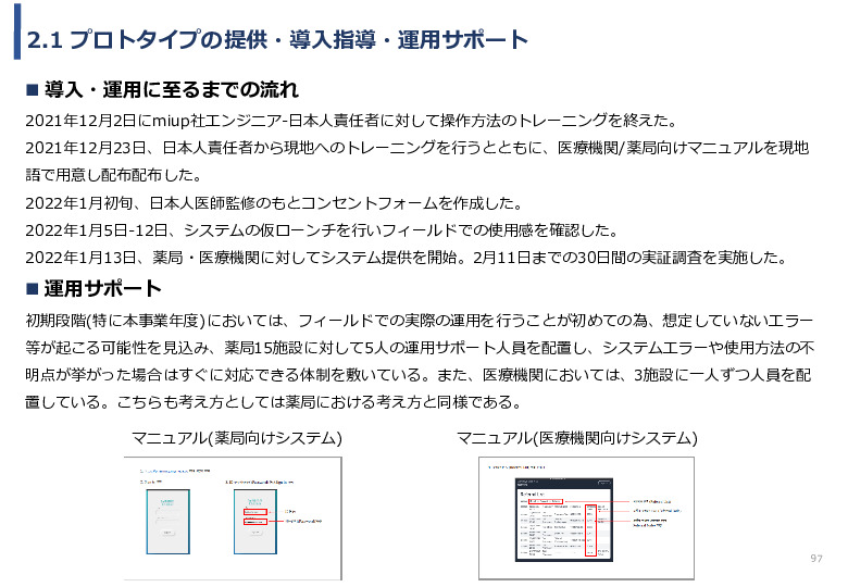 令和3年度ヘルスケア産業国際展開推進事業報告書