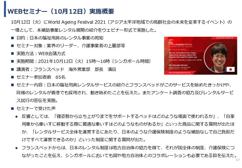 令和3年度ヘルスケア産業国際展開推進事業報告書