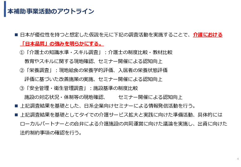 令和3年度ヘルスケア産業国際展開推進事業報告書