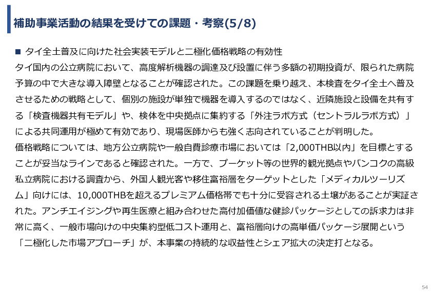 令和７年度「タイにおけるmiRNAを用いた 革新的多種がん早期診断AI技術実証調査プロジェクト」