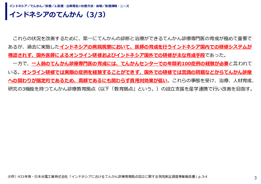 インドネシアのてんかん