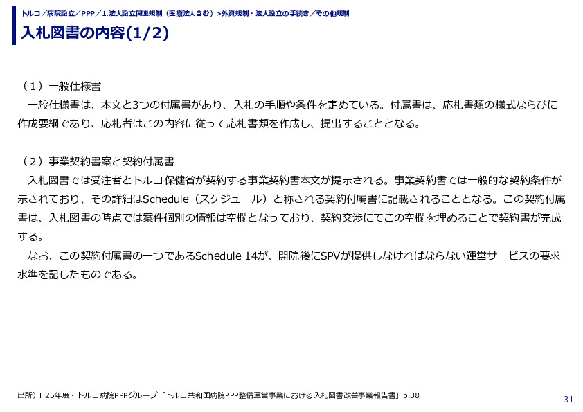 入札図書の内容