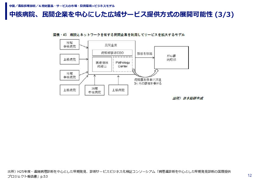 中核病院、民間企業を中心にした広域サービス提供方式の展開可能性 