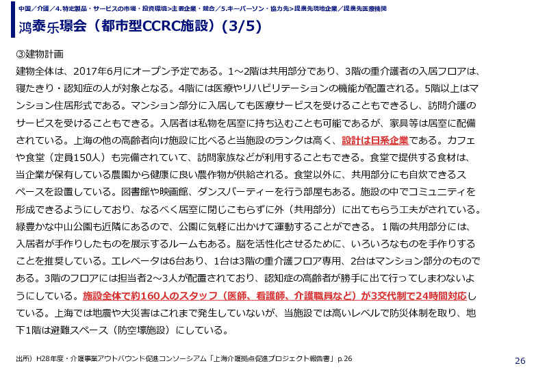鸿泰乐璟会（都市型CCRC施設）