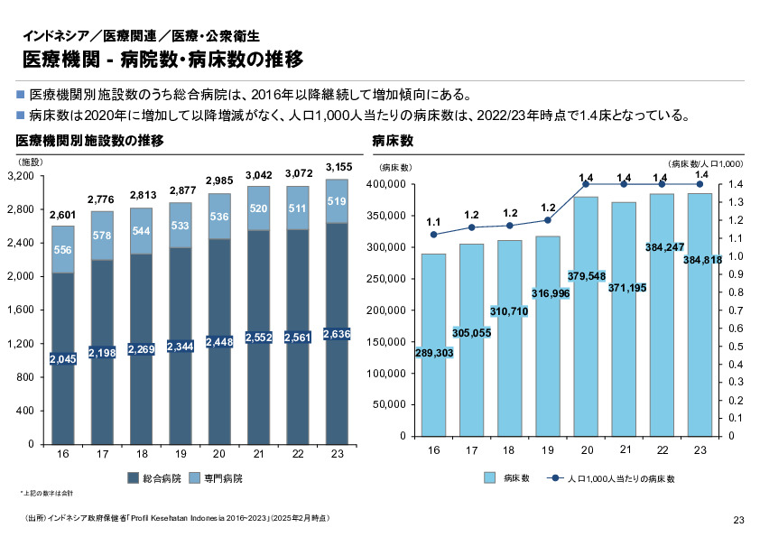 R6年度「医療国際展開カントリーレポート　新興国等のヘルスケア市場環境に関する基本情報　インドネシア編」