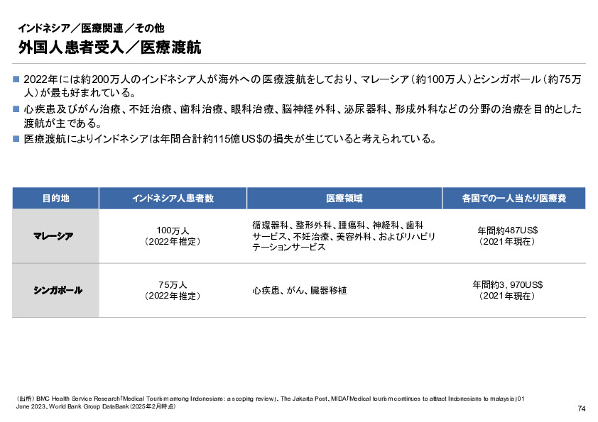 R6年度「医療国際展開カントリーレポート　新興国等のヘルスケア市場環境に関する基本情報　インドネシア編」