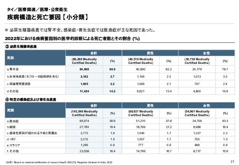 R6年度「医療国際展開カントリーレポート　新興国等のヘルスケア市場環境に関する基本情報　タイ編」