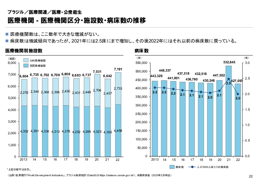 R6年度「医療国際展開カントリーレポート　新興国等のヘルスケア市場環境に関する基本情報　ブラジル編」