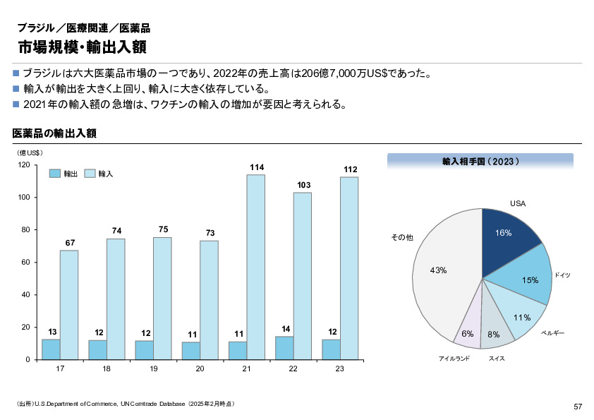R6年度「医療国際展開カントリーレポート　新興国等のヘルスケア市場環境に関する基本情報　ブラジル編」