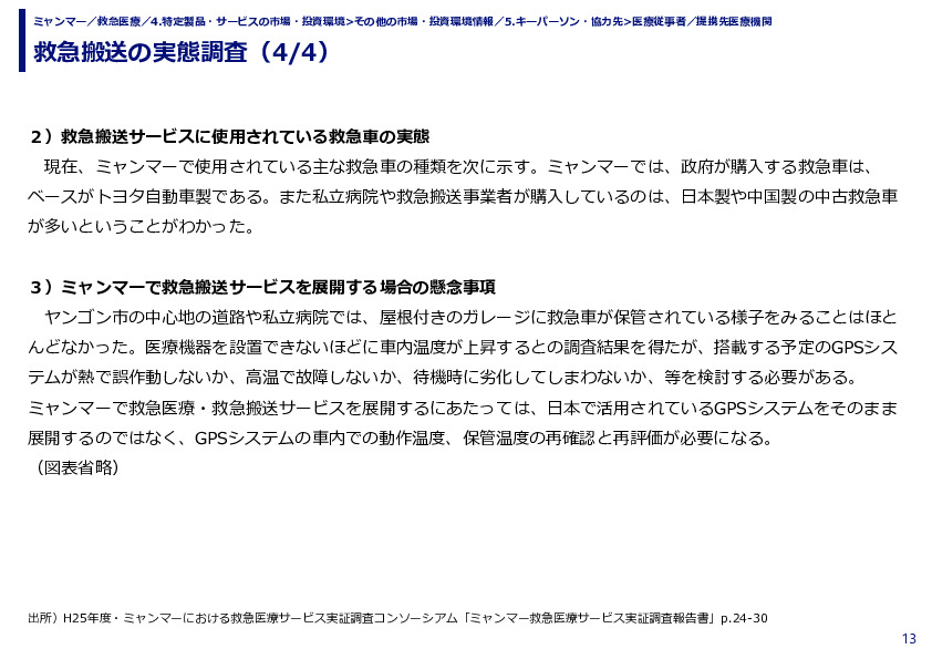 救急搬送の実態調査