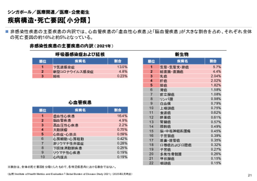 R6年度「医療国際展開カントリーレポート　新興国等のヘルスケア市場環境に関する基本情報　シンガポール編」