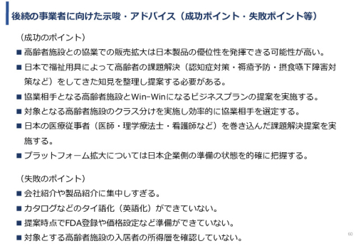 令和5年度「タイにおける在宅高齢者の生活環境改善のための福祉関連商品・サービス販売拡大実証調査事業報告書」