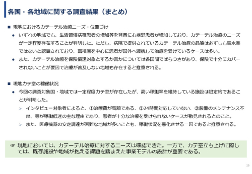 令和６年度「アフリカの開発途上地域における カテーテル治療施設の立ち上げと運営」事業報告書