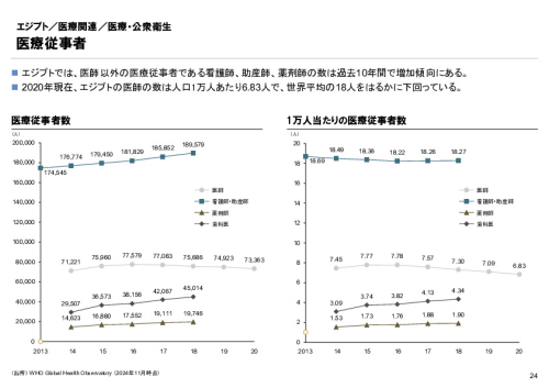 R6年度「医療国際展開カントリーレポート　新興国等のヘルスケア市場環境に関する基本情報　エジプト編」