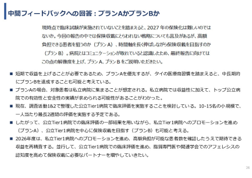 令和7年度「タイにおける 心血管疾患発症リスク低減を目的とした アフェレシス治療の実証調査」事業報告書