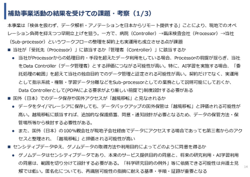 令和7年度「タイ及びマレーシアにおけるゲノム医療の 解釈AIのための実証調査プロジェクト」事業報告書