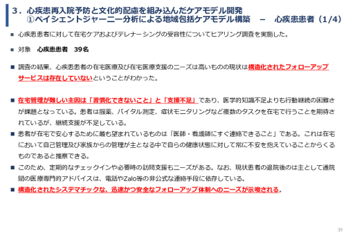 令和7年度「ベトナムにおける心疾患領域の予防医療と在宅管理・多職種連携実証調査プロジェクト 」事業報告書