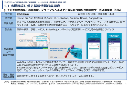 令和3年度ヘルスケア産業国際展開推進事業報告書