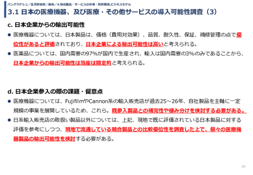 令和3年度ヘルスケア産業国際展開推進事業報告書