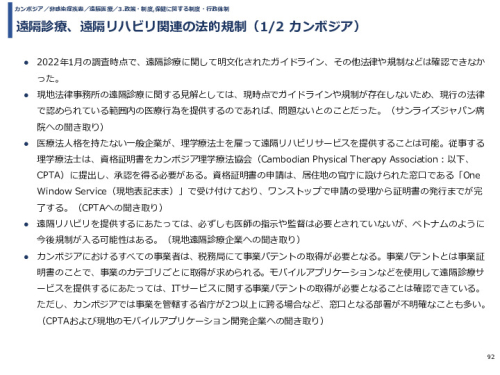令和3年度ヘルスケア産業国際展開推進事業報告書