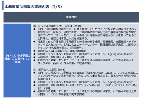令和3年度ヘルスケア産業国際展開推進事業報告書