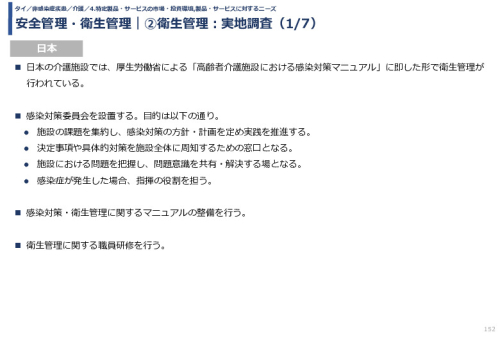 令和3年度ヘルスケア産業国際展開推進事業報告書