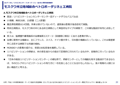 モスクワ州立地域総合ペトロボーダリネェエ病院