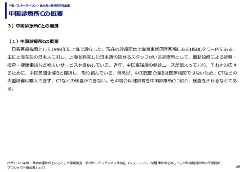 中国診療所Cの概要