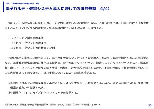 電子カルテ・健診システム導入に際しての法的規制