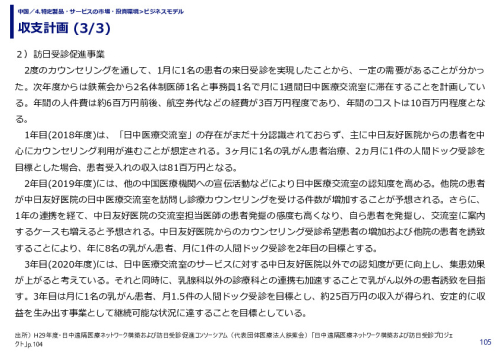 収支計画 