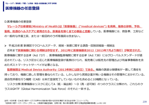 医療機器の任意登録