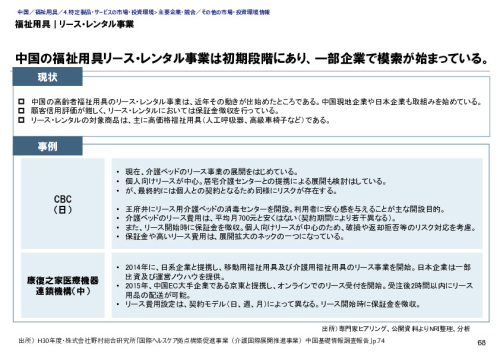福祉用具｜リース・レンタル事業