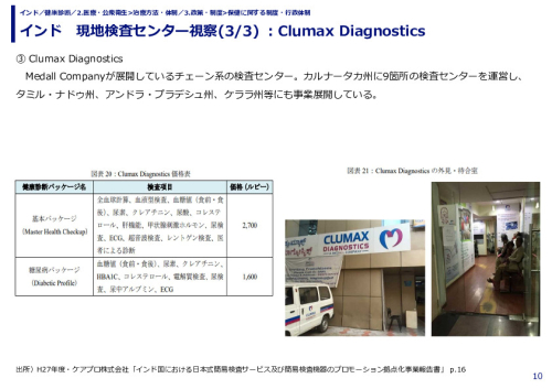 インド　現地検査センター視察(1/3)：Lotus Diagnostic Center