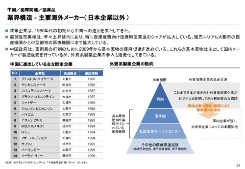 R3年度「医療国際展開カントリーレポート　新興国等のヘルスケア市場環境に関する基本情報　中国編」