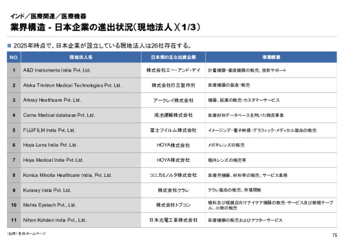 R6年度「医療国際展開カントリーレポート　新興国等のヘルスケア市場環境に関する基本情報　インド編」