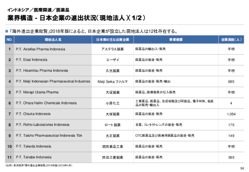 R3年度「医療国際展開カントリーレポート　新興国等のヘルスケア市場環境に関する基本情報　インドネシア編」