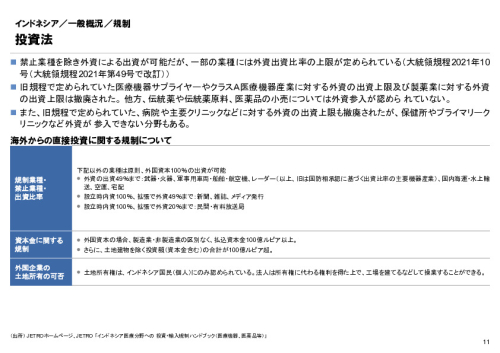 R6年度「医療国際展開カントリーレポート　新興国等のヘルスケア市場環境に関する基本情報　インドネシア編」