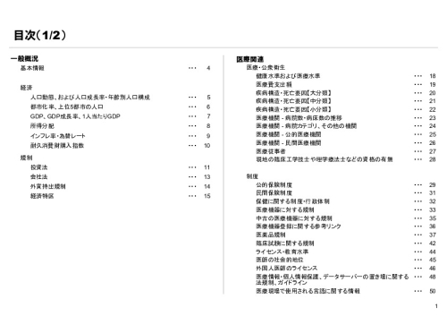 R6年度「医療国際展開カントリーレポート　新興国等のヘルスケア市場環境に関する基本情報　インドネシア編」