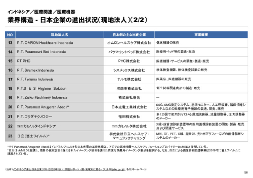 R6年度「医療国際展開カントリーレポート　新興国等のヘルスケア市場環境に関する基本情報　インドネシア編」