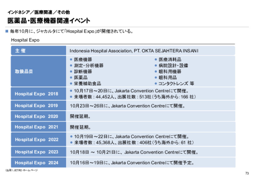 R6年度「医療国際展開カントリーレポート　新興国等のヘルスケア市場環境に関する基本情報　インドネシア編」