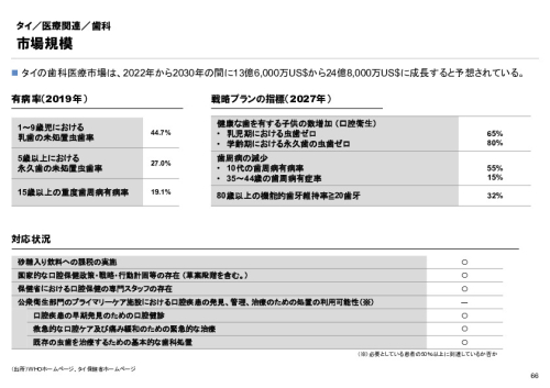 R6年度「医療国際展開カントリーレポート　新興国等のヘルスケア市場環境に関する基本情報　タイ編」