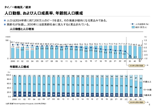 R6年度「医療国際展開カントリーレポート　新興国等のヘルスケア市場環境に関する基本情報　タイ編」